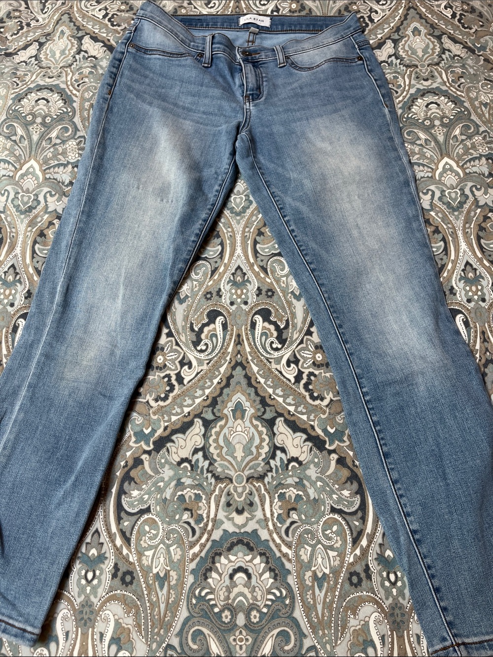 Slim Stretch Women's Skinny Jeans in Light Blue